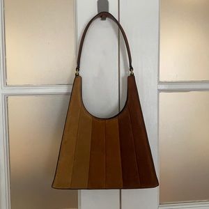 Staud Rey Bag - brown striped
